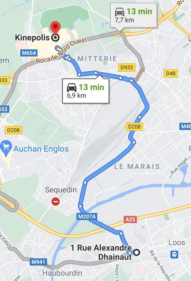 Coliving Tout Confort- Loos Les Lille-Maison Partagee-7 Chambres-5 Sdb-6Wc-Loos Les Lille Esterno foto